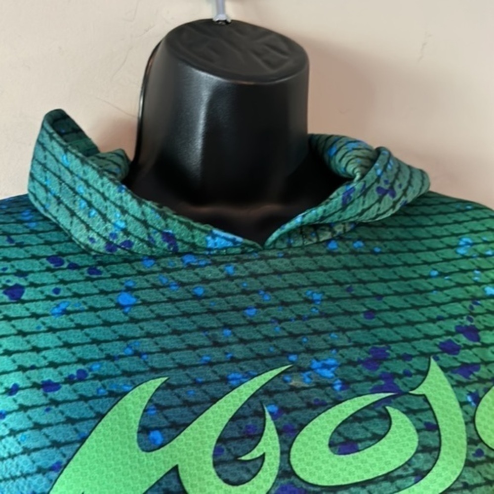Mojo sportswear company Morning Run Hoodie - color Dolphin size small unisex - Picture 3 of 14